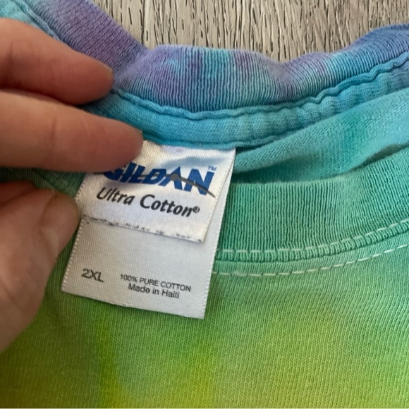 Vintage oversized slouchy tie dye t shirt indie sleaze grunge style unisex XL - Picture 12 of 13